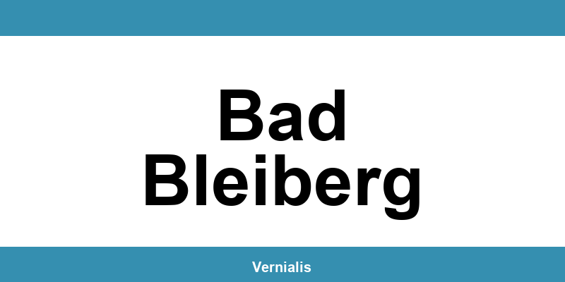 Telefonnummer der Pensionsversicherungsanstalt (PVA) in Bad Bleiberg