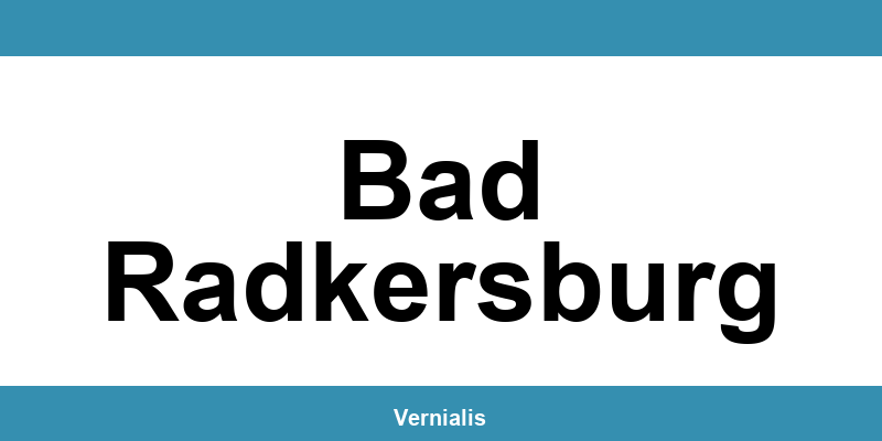 Telefonnummer der Pensionsversicherungsanstalt (PVA) in Bad Radkersburg