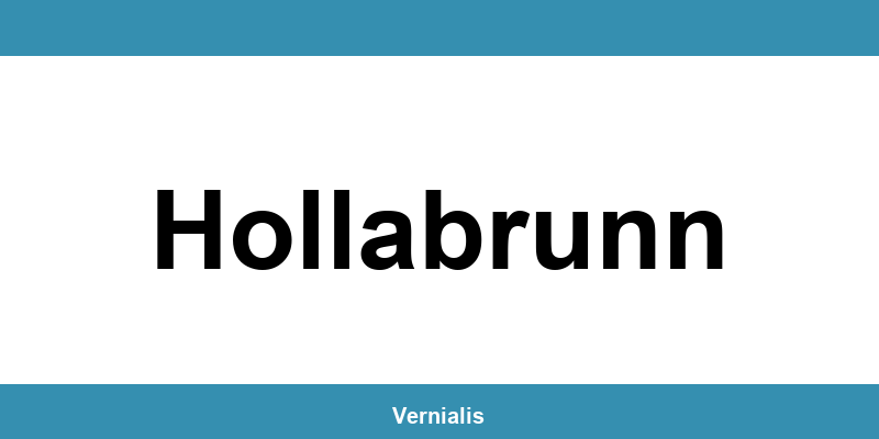 Telefonnummer der Pensionsversicherungsanstalt (PVA) in Hollabrunn