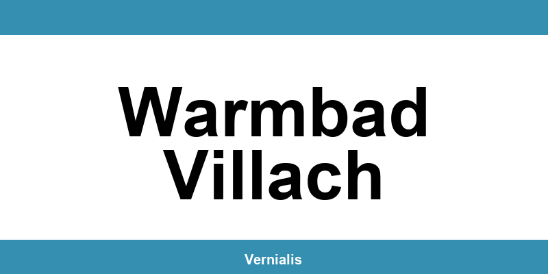 Telefonnummer der Pensionsversicherungsanstalt (PVA) in Warmbad Villach